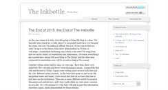 Desktop Screenshot of inkbottle.hauntedink.com