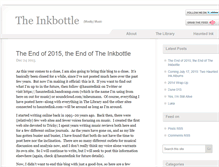 Tablet Screenshot of inkbottle.hauntedink.com